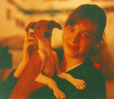 Sebastian and Cathy looking into the camera