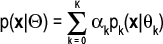Total pixel probability equation