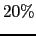 $20\%$