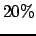 $20\%$