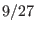 $9 / 27$