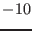 $-10$