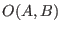 $O(A,B)$